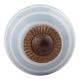Turquoise Striped Small Ceramic Drawer Knobs Online 